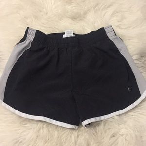 Danskin now black and grey running shorts 10/12